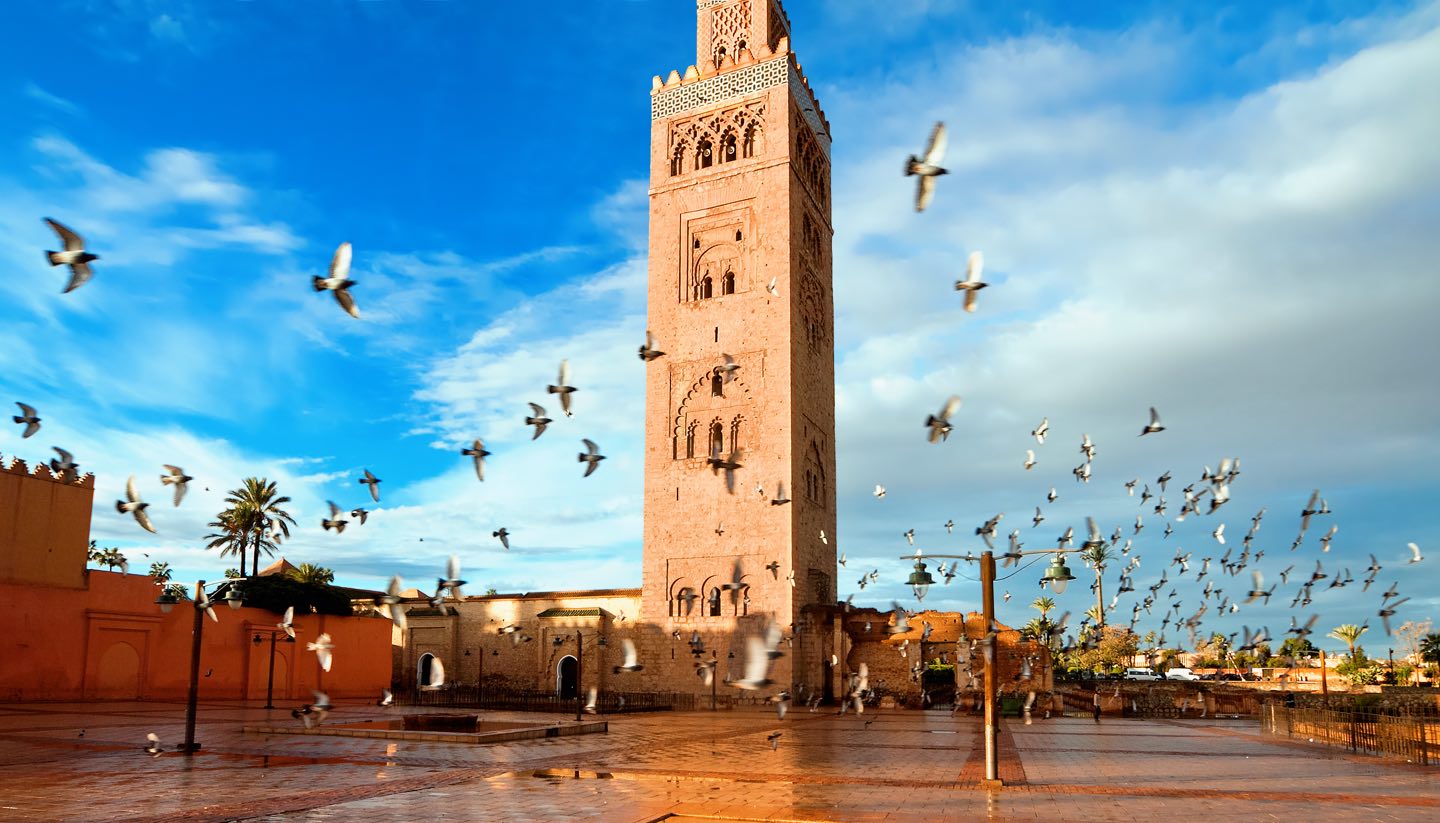 Marrakech - Koutoubia mosque, Marrakech, Morocco